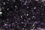 Dark Purple Amethyst Crystal Cluster - Artigas, Uruguay #151252-3